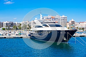 Alicante Santa Pola port marina from valencian Community photo