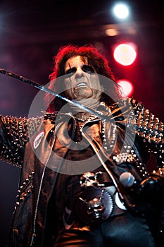 Alice Cooper  during the concert