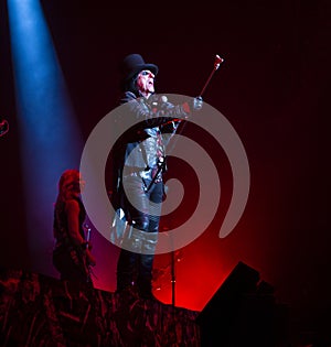 Alice Cooper concert performance