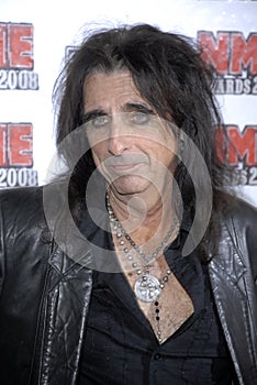 Alice Cooper on the red carpet