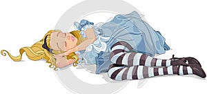 Alice Sleeping