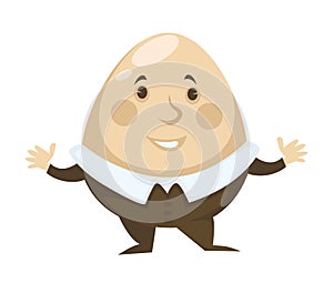 Alice in Wonderland character Humpty Dumpty egg