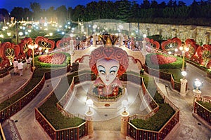 Alice in Wonderland Maze, Shanghai Disneyland