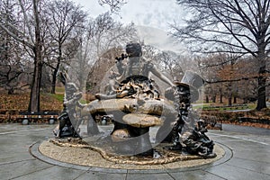 The Alice in Wonderland sculpture at Central Park - New York, USA