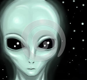 Alien photo