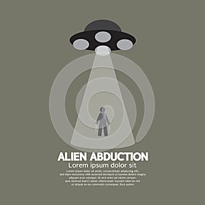 Alien Abduction With UFO Spaceship