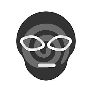 Alien astronomy icon