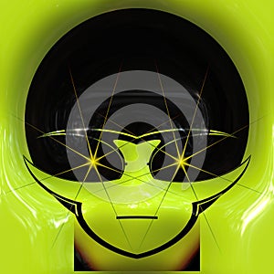 Alien face
