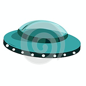 An alien flying saucer for the day of the ufologist.
