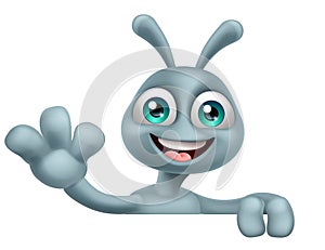 Alien Grey Gray Fun Cartoon Character