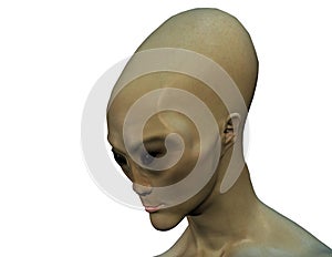 Alien Invader 1 w/ clipping mask