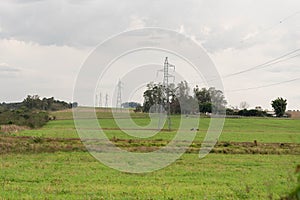 The alien invasion of the Power transmission towers