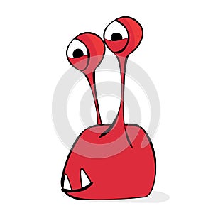 A alien monster from space