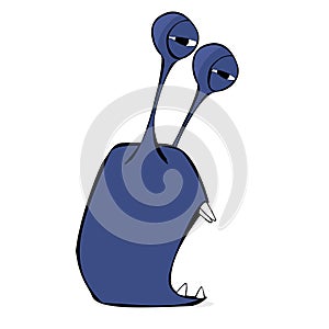 A alien monster from space