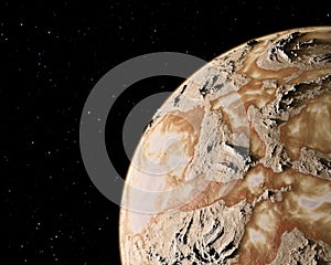 Alien Planet, Space, Universe, Background, World