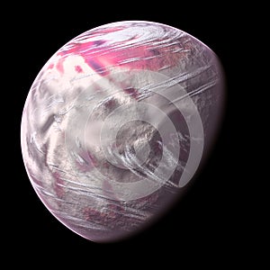 Alien planet up-close