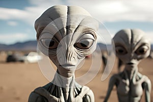 Alien portrait, Cellular alien extraterrestrial