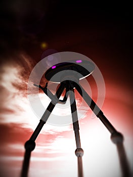 Alien Tripod And Sky 6