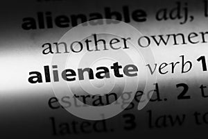 alienate