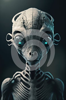 Aliens and extra terrestrials from another planet