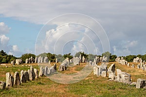 Alignements de Carnac - Alignements de Kermario - rows of Menhirs photo