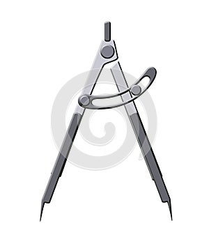 ÃÂ¡aliper is a compass-like instrument with two needles at the ends