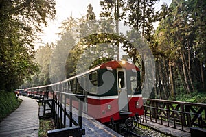 Alishan forest railway photo