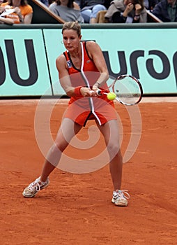 Alize Cornet (FRA) at Roland Garros 2009