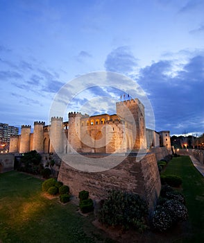 Aljaferia palace in Zaragoza