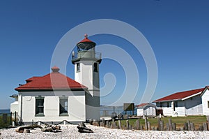 Alki beach lighthouse