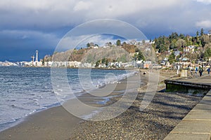 Alki Beach In Winter 5