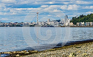 Alki And Seattle Shoreline