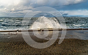 Alki Shoreline Wave