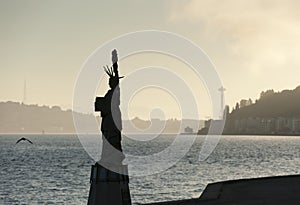 Alki Statue of Liberty Plaza