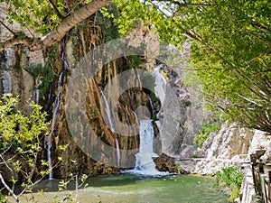 All attractions can be visited gÃÂ¼npinar waterfall in Turkey, Malatya-Darende photo