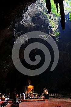 Tham Khao Luang Cave, Phetchaburi Province, Thailand photo