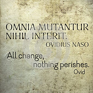 All change Ovid Lat photo