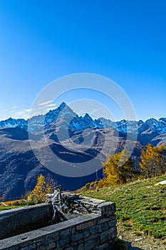 All the gold of Monviso. Ostana one of the most beautiful villages in Italy