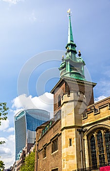 All Hallows-by-the-Tower, an ancient Anglican church