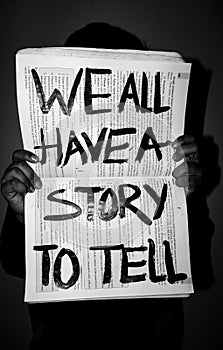 WE ALL HAVE A STORY TO TELL photo
