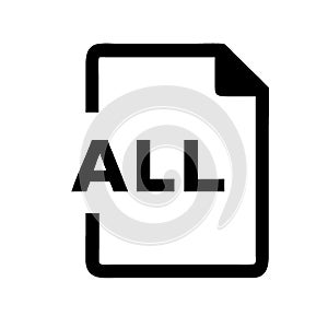 All icon vector