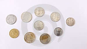 All Indian coins in single frame.