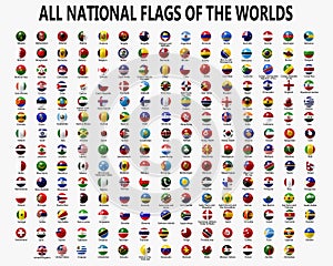 All national flags of the worlds.