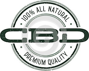 All Natural CBD Products Sign