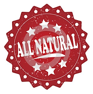 All natural grunge stamp