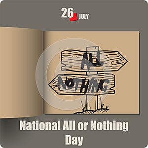 All or Nothing Day