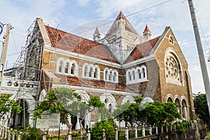 All Saints Anglican church in Galle, Sri Lan