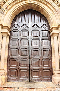 All Saints Cathedral door Patthar Girja allahabad india