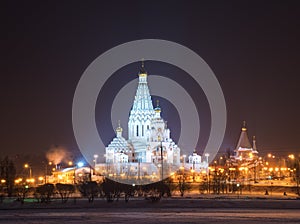 All Saints Church In Minsk, Belarus. Memorial Church Of All Saints And In Memory Of The Victims