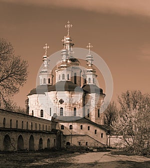 All the Saints church over the Husbandry Gate in Kiev Pechersk L